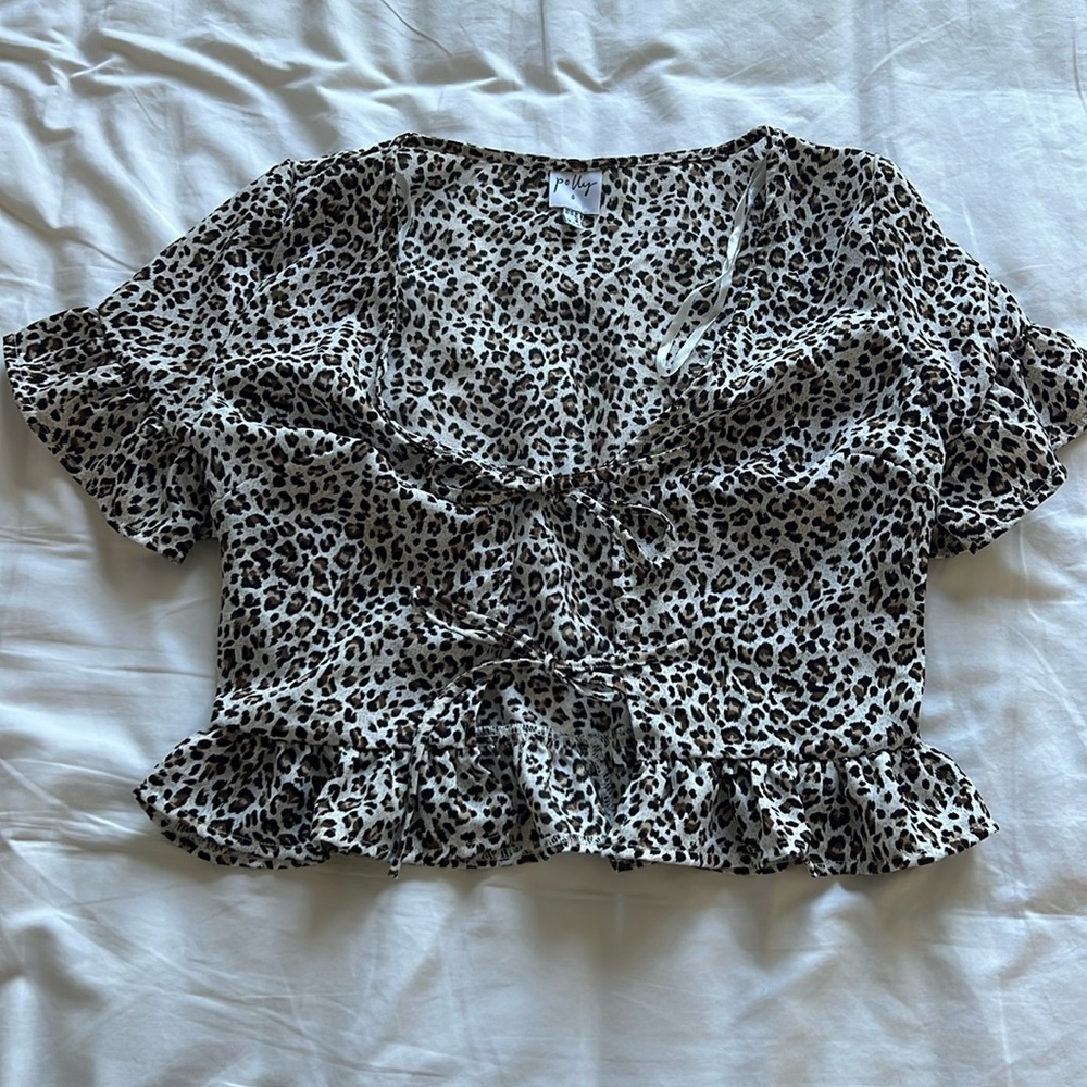 Princess Polly Arman Leopard Tie-Up